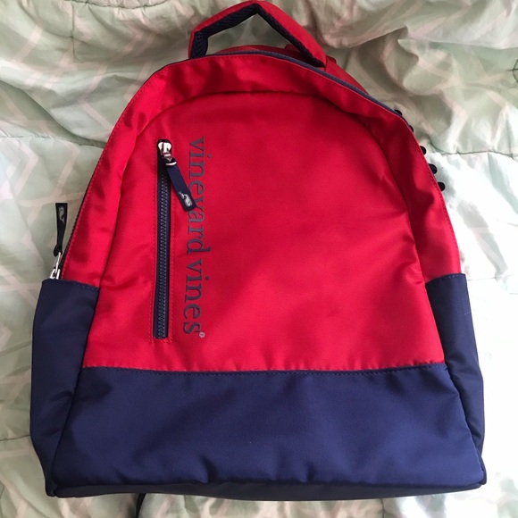 Handbags - Vineyard Vines redbackpack(new without tags)